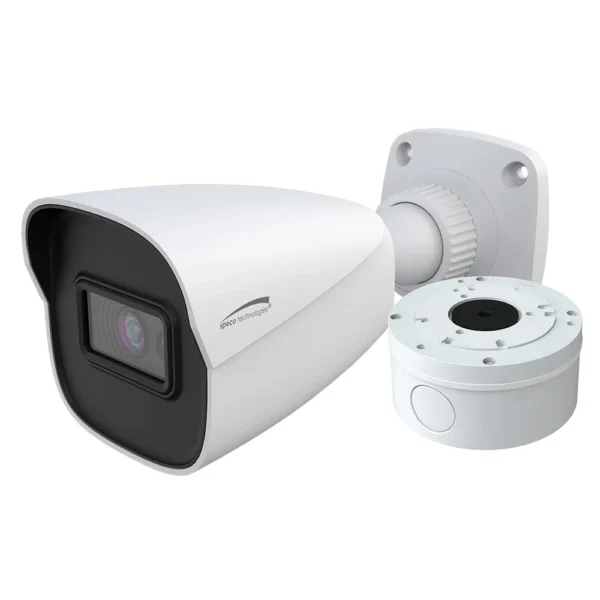 Speco 4MP H.265 AI Bullet IP IR Camera - 2.8mm Lens & Junction Box