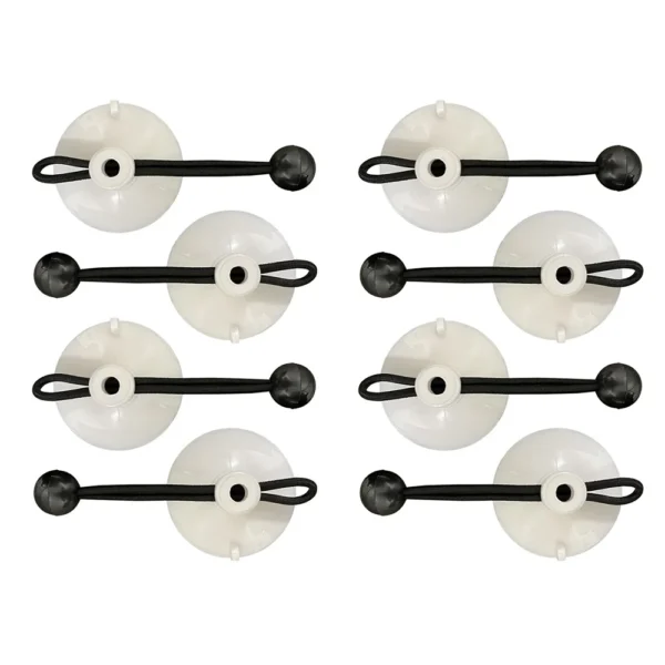 Carver Suction Cup Tie Downs - 8-Pack