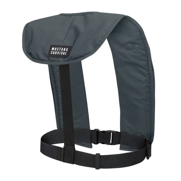 Mustang MIT 70 Manual Inflatable PFD - Admiral Grey - Image 2