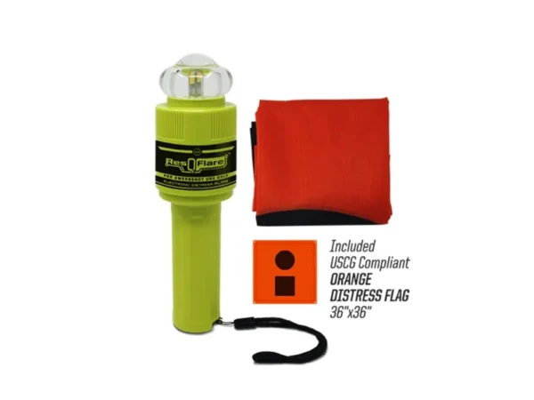 ACR ResQFlare USCG  approved Distress Flare & Flag