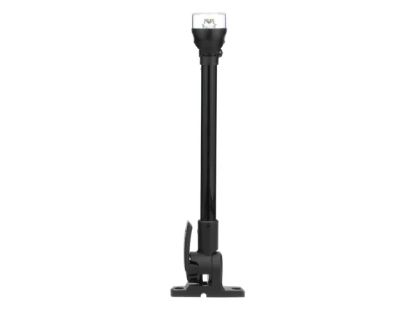 Attwood LightArmor All-Round 12in Black Plastic Pole Black Composite Base