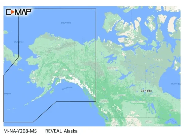 C-MAP Reveal Coastal Alaska