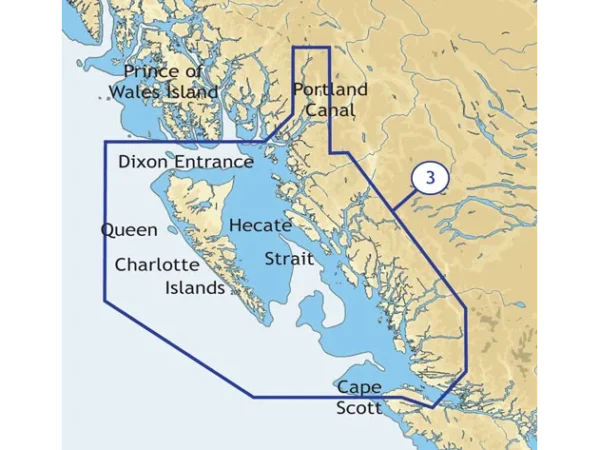 C-MAP NA-C703 Cape Caution To Portland Canal