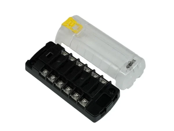 EGIS RT Fuse Block 6 6 Independant Circuits with Cover