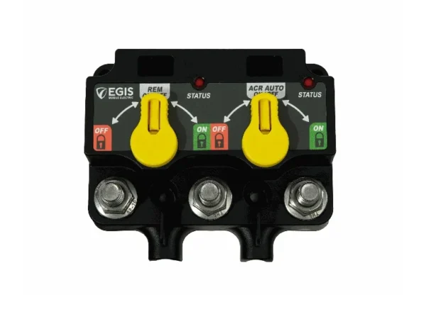 EGIS XD Dual Flex 2 Automatic Charging Relay with Knobs Tinned Wires