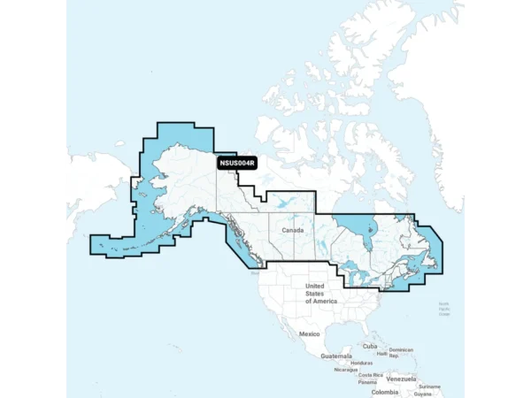 Garmin NSUS004R Navionics+ Canada & Alaska mcroSD