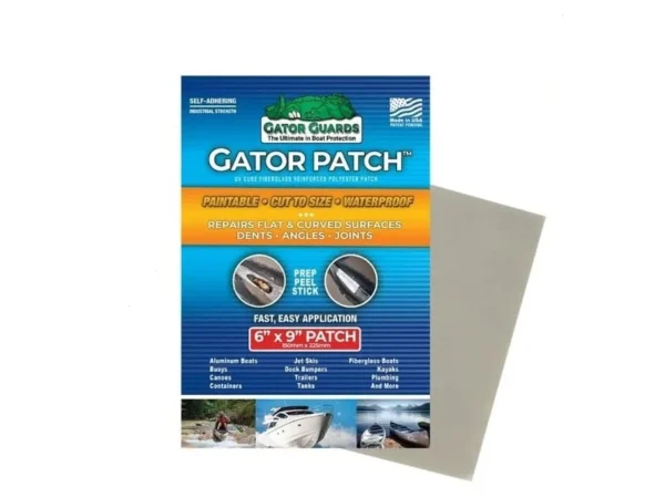 Gator Guard Gator Patch 6in x 9in UV Cured Fiberglass Reinforced Repair Patch