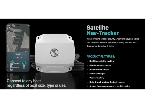 GOST Nav-Tracker 1.0 IDP SAT/GPS Tracking Device With 80' Cable