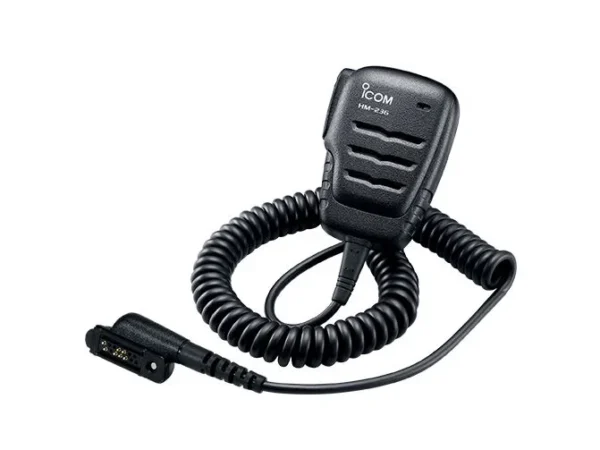 Icom HM236 Compact Waterproof Speaker Microphone