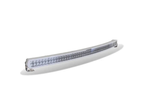 Lumishore 50in Curved Lightbar White LED, White Housing 12/24vDC