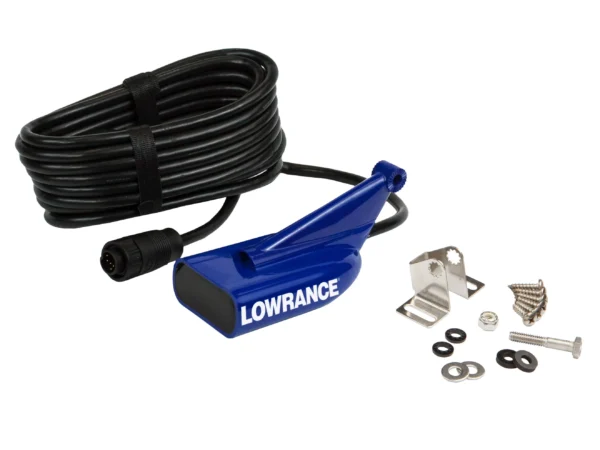 Lowrance 83/200/455/800KHZ HDI Transom Mount Transducer 9-PIN