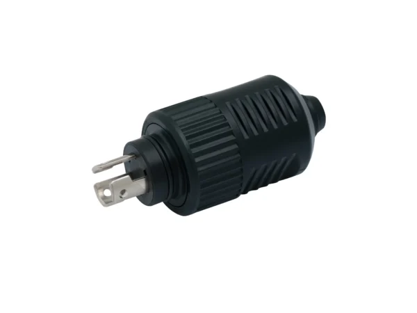 Marinco 12VBPS 3-Wire Connect Pro Plug Only Single Hole