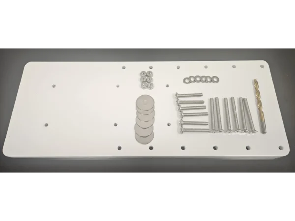 RHODAN White Aluminum Mounting Plate