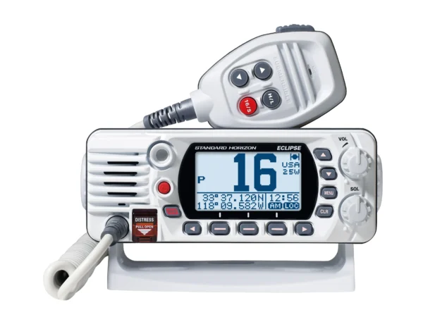 Standard Horizon Eclipse White Class D 25 Watt VHF