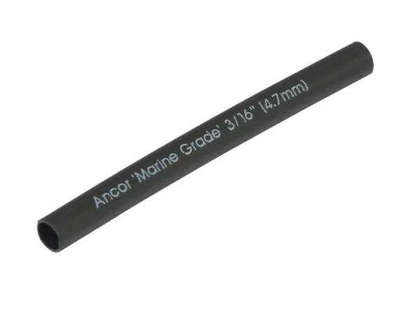 Ancor 3/16in x 48in Black Heat Shrink Tubing