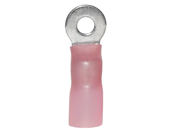 Ancor 8AWG #10 Ring Terminal Heat Shrink Red 25 Pack