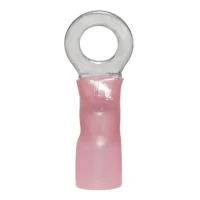 Ancor 8AWG 5/16 Ring Terminal Heat Shrink Red 25 Pack