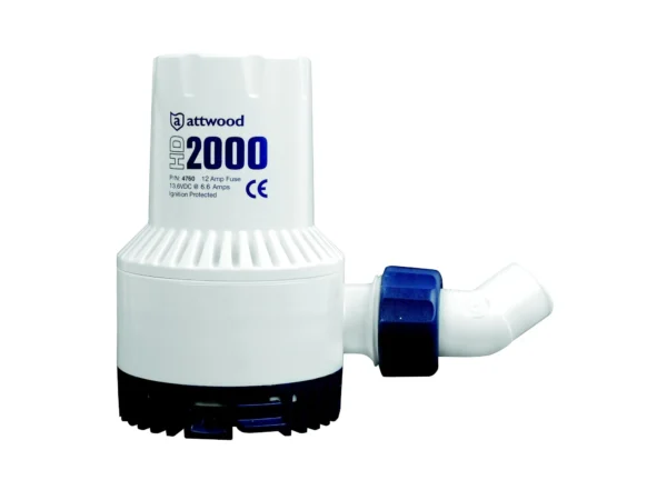 Attwood Heavy Duty HD2000 12vDC 7 Amp Bilge Pump - Image 1