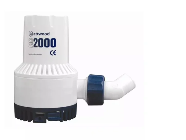 Attwood Heavy Duty HD2000 24vDC 3.5  Amp Bilge Pump