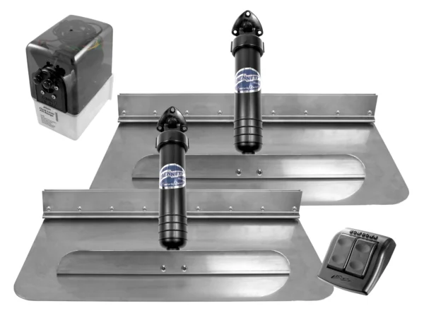 Bennett 24X12 Trim Tabs W/Euro Waterproof Rocker