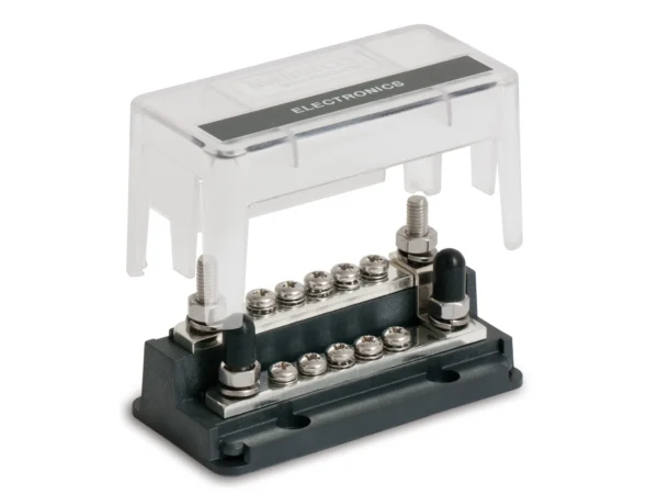 BEP Z Bar 10 Way Buss Bar 4 1/4in Studs 10 5/32 Terminal 200A 50V DC