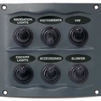 BEP 900-6WP 6 Way Switch Panel