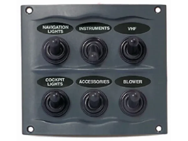 BEP 900-6WP 6 Way Switch Panel