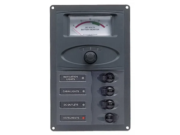 BEP 900-AM 4 Way DC Circuit Breaker Panel