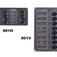BEP 901V 8 Way DC Circuit Breaker Panel Vertical