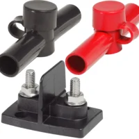 Blue Sea PowerPost Dual 2 x 5/16in Studs w/Insulators