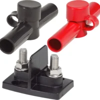 Blue Sea PowerPost Dual 2 x 3/8in Studs w/Insulators