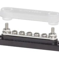 Blue Sea Common 100A MiniBus Five #8-32 Studs With Cover