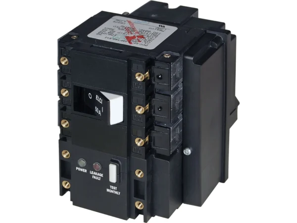 Blue Sea C-Series ELCI 50A 120/240v AC Double Pole Main Circuit Breaker