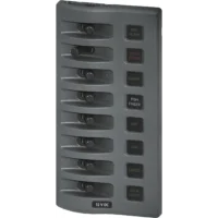 Blue Sea Weather Deck Panel 12v 8 Gang Fuse Panel