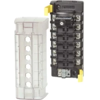 Blue Sea ST CLB Circuit Breaker Block - 6 Independant Circuits