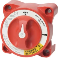 Blue Sea E-Series Battery Switch On-Off Dual Circuit Plus