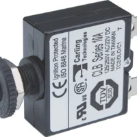 Blue Sea 10A Push Button Quick Connect Circuit Breaker