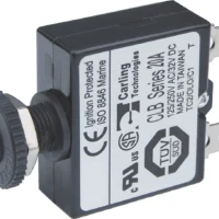 Blue Sea 20A Push Button Quick Connect Circuit Breaker
