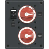 Blue Sea Dual Battery Bank Management Panel Main + 3 Position