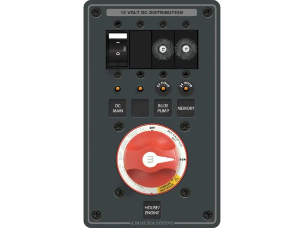 Blue Sea Dual Battery Bank Management Panel