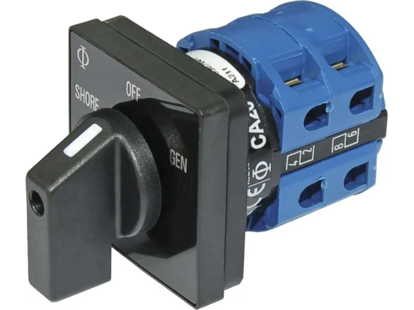 Blue Sea Rotary Switch 120VAC 30 Amp Off + 2 Position