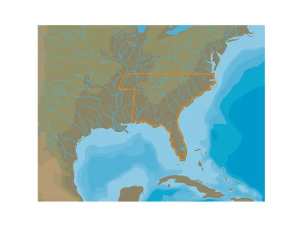 C-MAP M-NA-D074 4D microSD US Lakes South East
