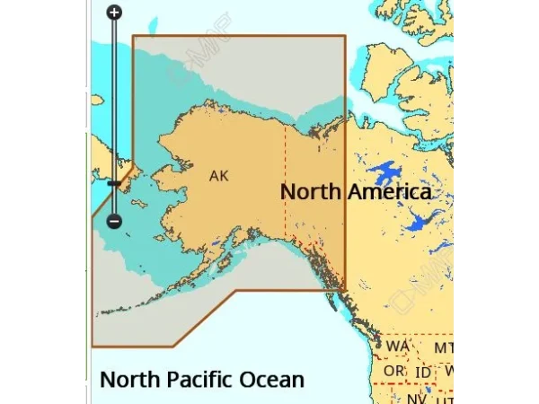 C-MAP NA-M028 Max Wide microSD Alaska