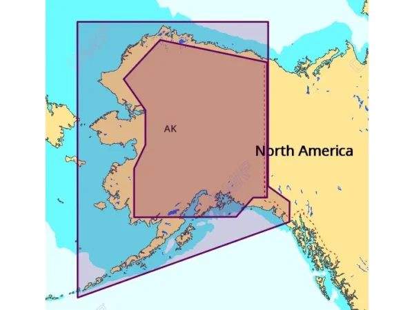 C-MAP NA-M029 Max Lakes microSD Alaska Lakes - Image 1