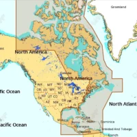 C-MAP NA-M033 Max MegaWide microSD Atlantic Coast, Gulf o Mexico and Caribbean