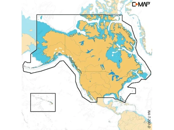 C-MAP Discover X Coastal North America microSD