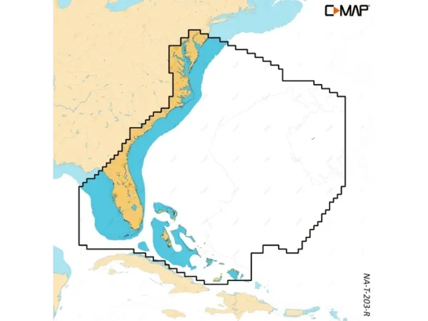 C-MAP Reveal X Coastal Chesapeake Bay to the Bahamas microSD - Image 1