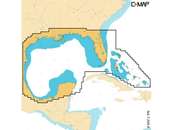 C-MAP Reveal X Coastal Gulf of Mexico and Bahamas microSD