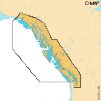 C-MAP Reveal X Coastal British Columbia and Puget Sound microSD