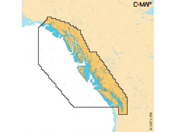 C-MAP Reveal X Coastal British Columbia and Puget Sound microSD